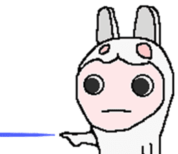 Penguin and Cat and the laser beam sticker #9735397