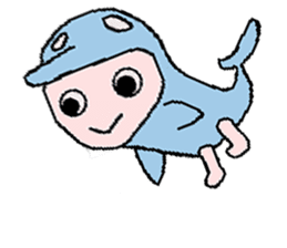 Penguin and Cat and the laser beam sticker #9735408