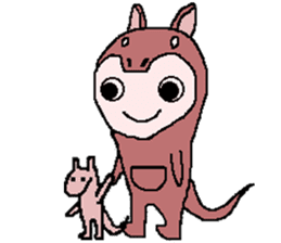 Penguin and Cat and the laser beam sticker #9735417