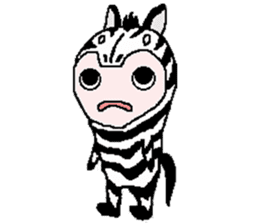 Penguin and Cat and the laser beam sticker #9735418