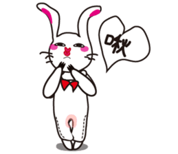rabbit  and specter sticker #9735838