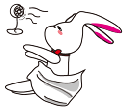 rabbit  and specter sticker #9735850