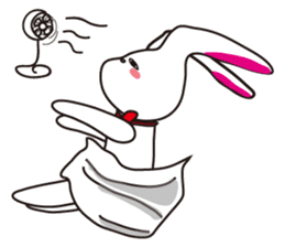 rabbit  and specter sticker #9735850