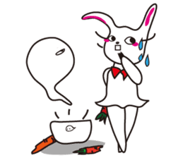 rabbit  and specter sticker #9735866