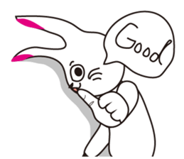 rabbit  and specter sticker #9735871