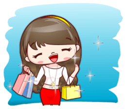 Lovely JoNi Jo Daily Chats in Chinese sticker #9736354