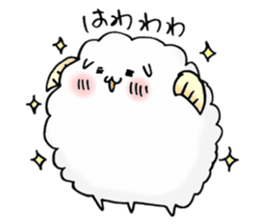 a lovely sheep sticker #9737039