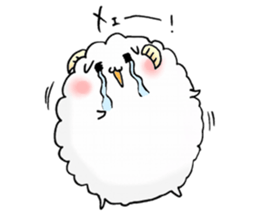a lovely sheep sticker #9737042