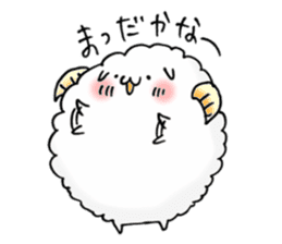a lovely sheep sticker #9737058