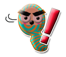 XOXO Monkeys 6-1Japan sticker #9737161