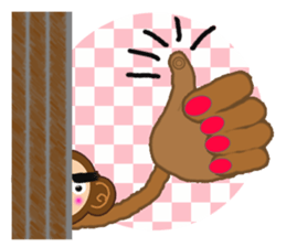 XOXO Monkeys 6-1Japan sticker #9737164