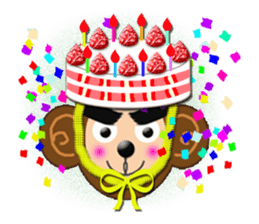 XOXO Monkeys 6-1Japan sticker #9737182