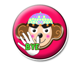 XOXO Monkeys 6-1Japan sticker #9737185