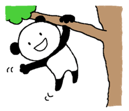 It is a panda for daily life sticker #9737192
