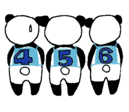 It is a panda for daily life sticker #9737202