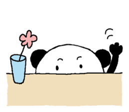 It is a panda for daily life sticker #9737204