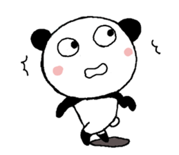 It is a panda for daily life sticker #9737208