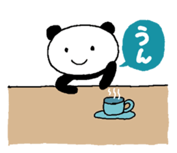 It is a panda for daily life sticker #9737209