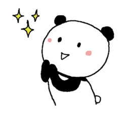 It is a panda for daily life sticker #9737221