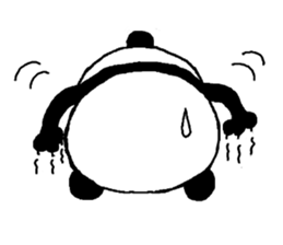 It is a panda for daily life sticker #9737224