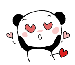 It is a panda for daily life sticker #9737229