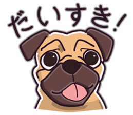 Pug Pug Pug Pug Pug sticker #9737275