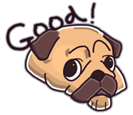 Pug Pug Pug Pug Pug sticker #9737280