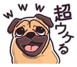 Pug Pug Pug Pug Pug sticker #9737296