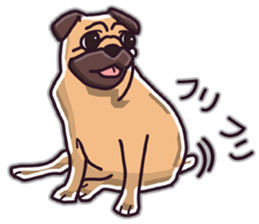 Pug Pug Pug Pug Pug sticker #9737301