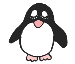 Pinky Beak Penguin Lady sticker #9737672