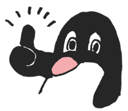 Pinky Beak Penguin Lady sticker #9737675