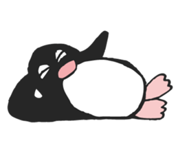 Pinky Beak Penguin Lady sticker #9737682