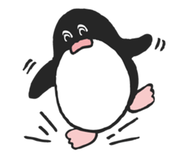 Pinky Beak Penguin Lady sticker #9737683