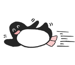 Pinky Beak Penguin Lady sticker #9737685