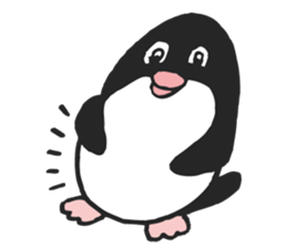 Pinky Beak Penguin Lady sticker #9737691