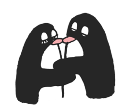 Pinky Beak Penguin Lady sticker #9737693