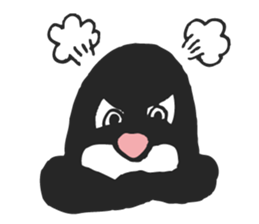 Pinky Beak Penguin Lady sticker #9737699