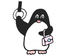 Pinky Beak Penguin Lady sticker #9737705