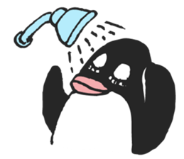 Pinky Beak Penguin Lady sticker #9737707