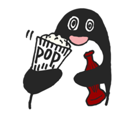 Pinky Beak Penguin Lady sticker #9737709