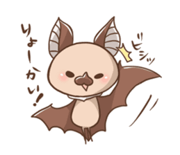 Small bat's. sticker #9737718