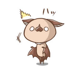 Small bat's. sticker #9737725