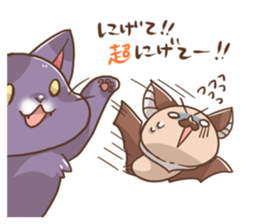 Small bat's. sticker #9737727