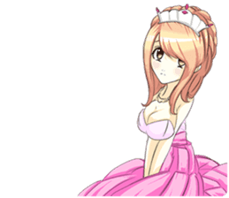 Princess Lovely Valentine world sticker #9738354