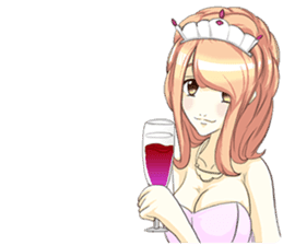 Princess Lovely Valentine world sticker #9738355