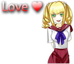 Princess Lovely Valentine world sticker #9738368