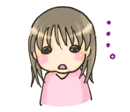 Baby and elder sister sticker #9738558