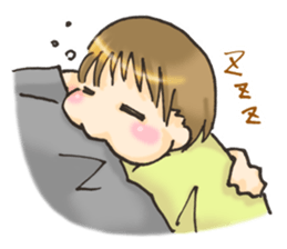 Baby and elder sister sticker #9738560