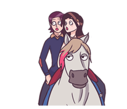 Young & Cool Couple sticker #9738611