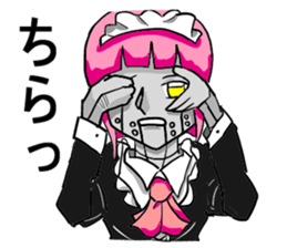 Housekeeper robot sticker #9738895